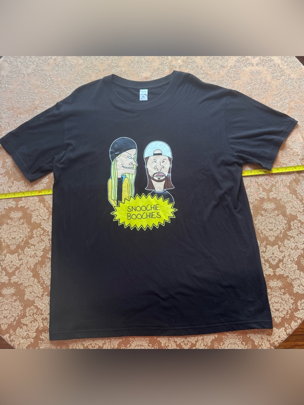 Beavis & Butthead x Jay & Silent Bob Snoochies Boochies Graphic Tee in Black